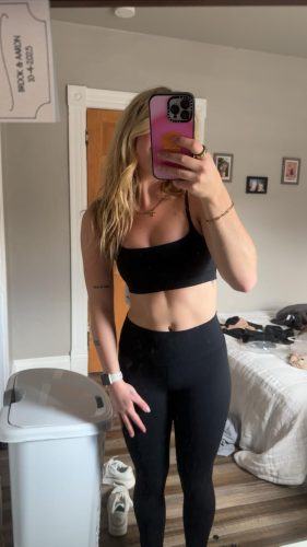 Thin-Strap Sports Bra photo review